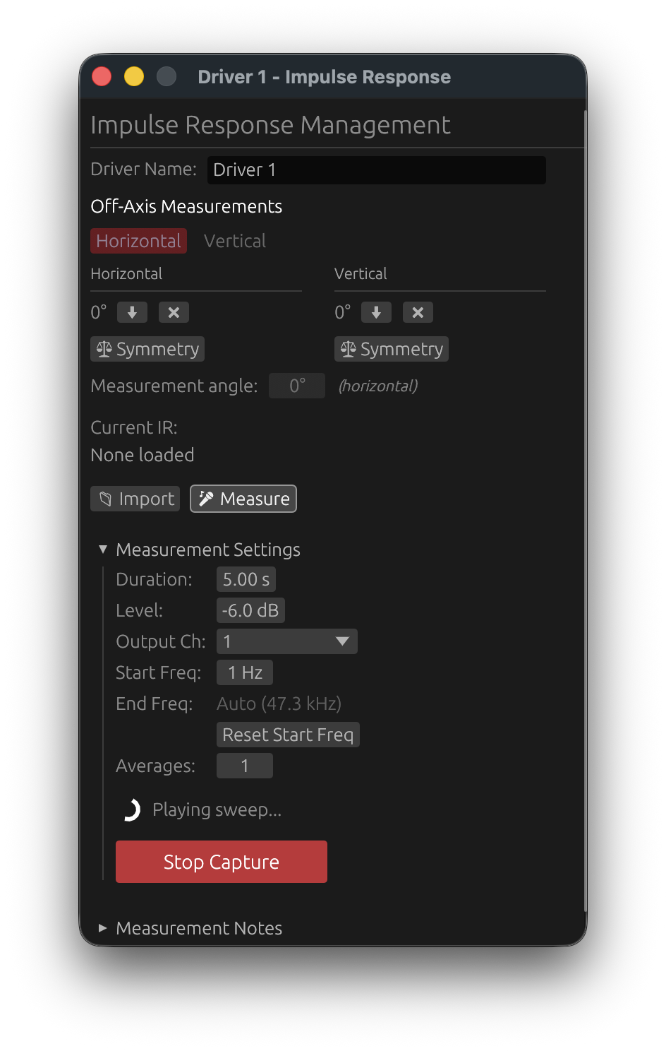 Capturing in Progress