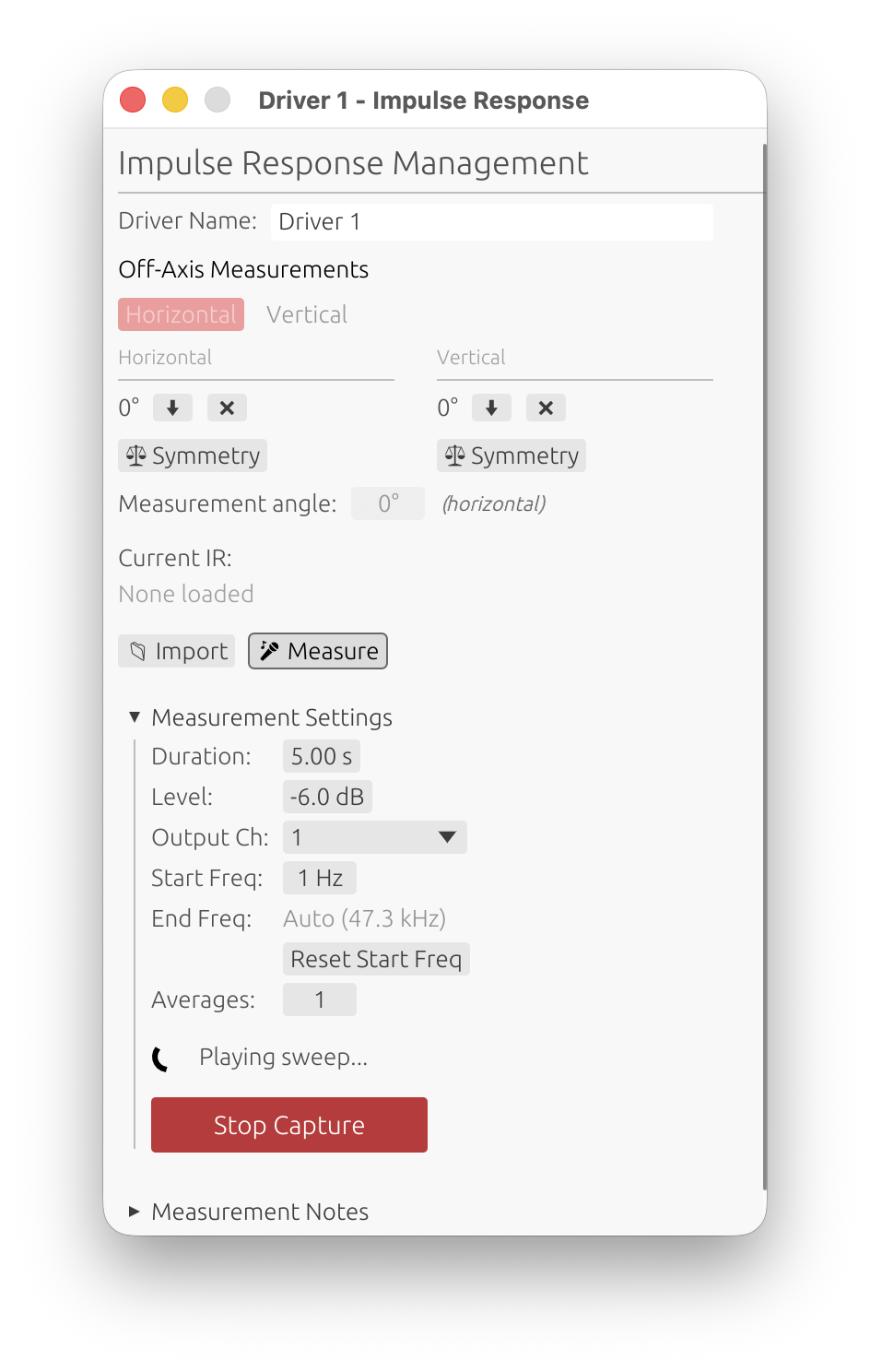 Capturing in Progress
