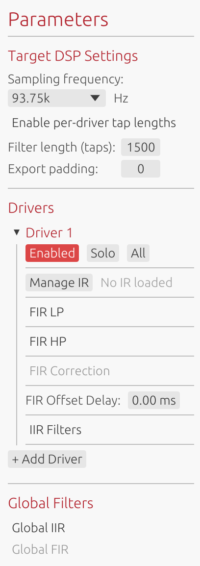 Loudspeaker Design Mode