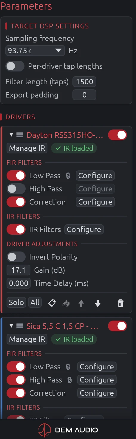Loudspeaker Design Mode