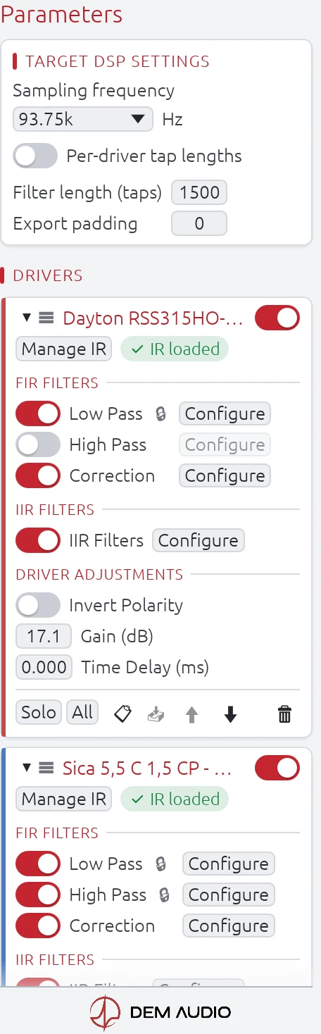 Loudspeaker Design Mode